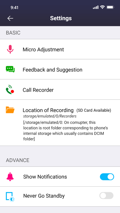 Voice recorder & editor Pro Screenshot