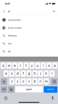 Google Cloud Search iphone bilder 1