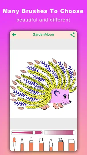 Скриншот Paint.ml - Art Coloring Book на iPhone 1
