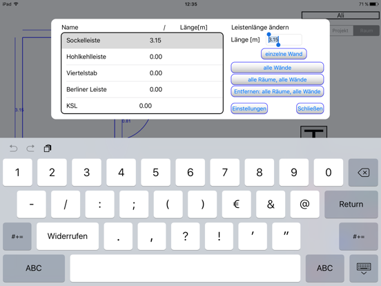 Screenshot #6 pour BodenAufmaß
