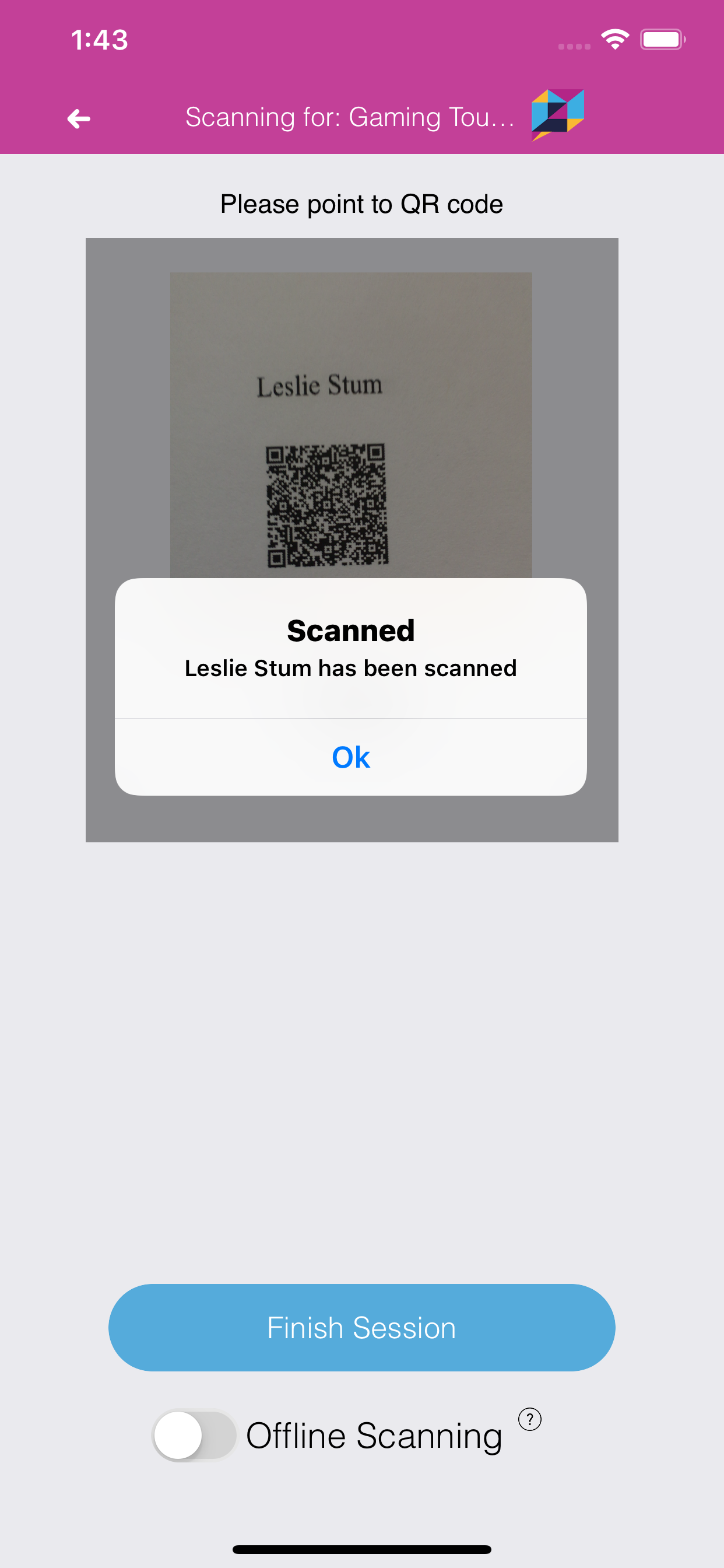 Learning Stream QR Attendance screenshot 2