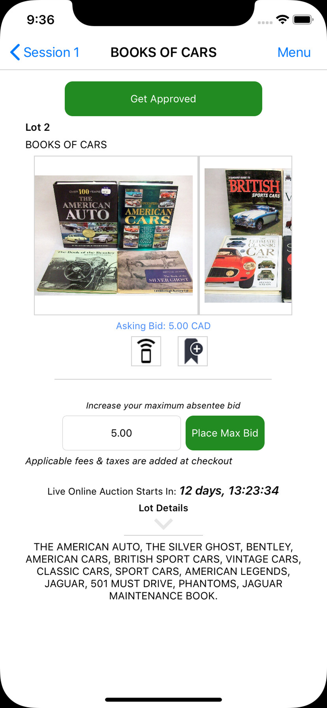 Landsborough Auctions screenshot 3