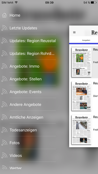 Reussbote Screenshot