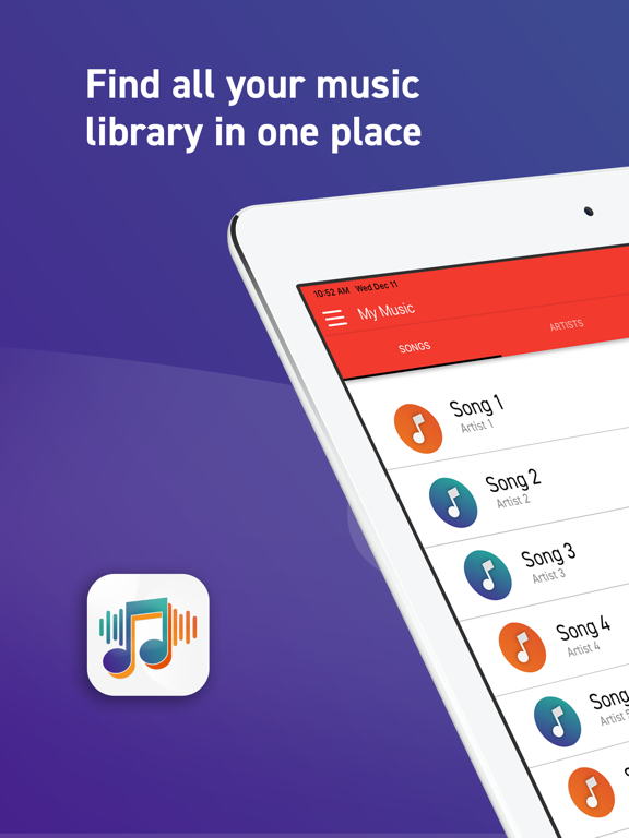Screenshot #4 pour Vibo Music player