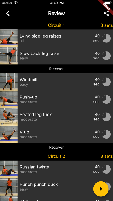 LeFort Fitness iPhone screenshot 4 - Health & Fitness app