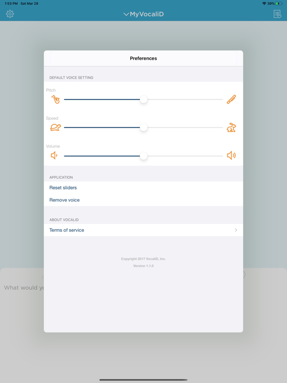 Screenshot #5 pour MyVocaliD