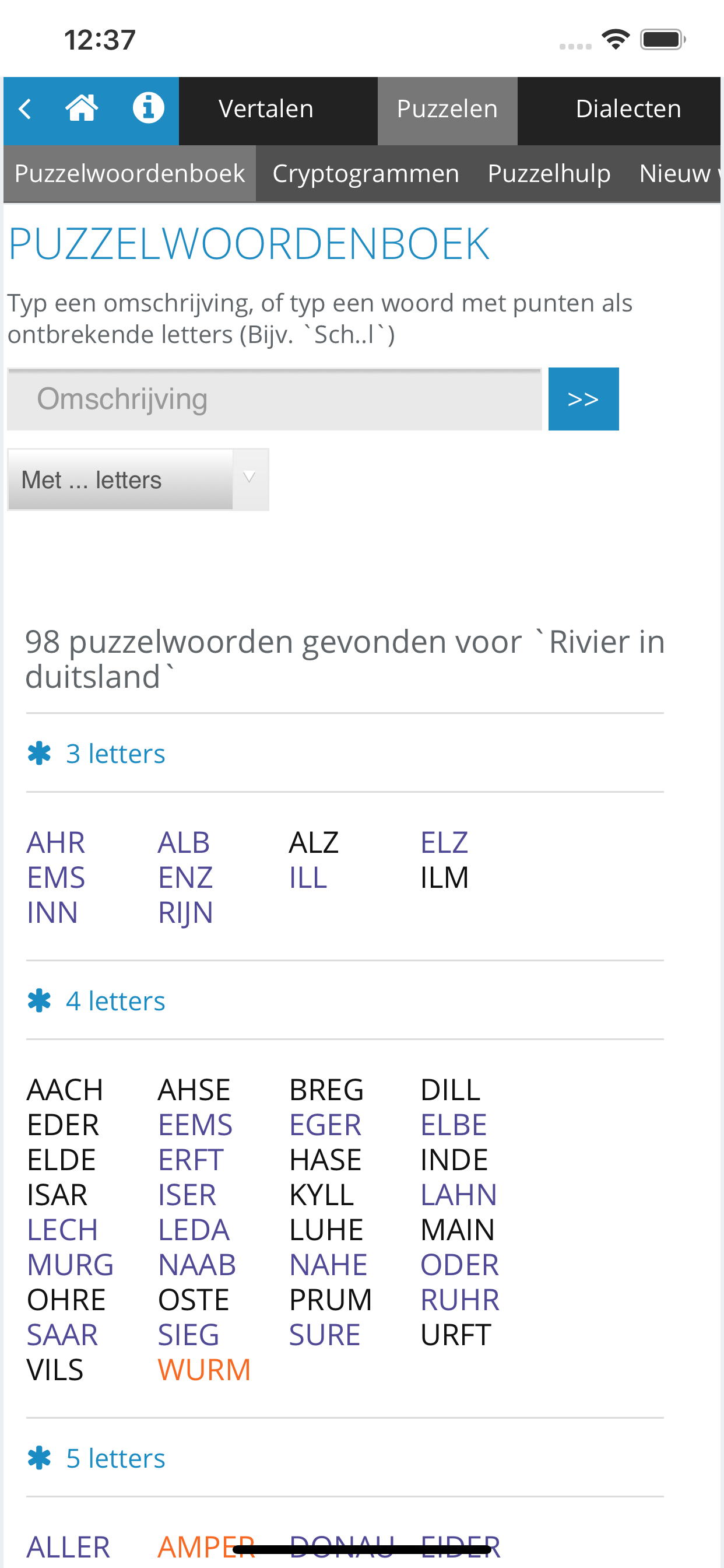 TaalApp screenshot 3