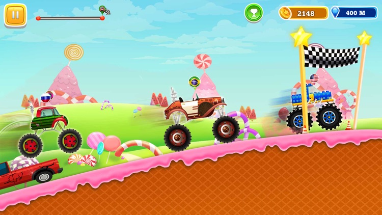 Monster Truck Climb Rush screenshot-4
