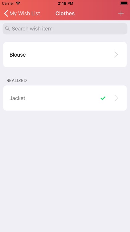 My Wish List -Save your wishes