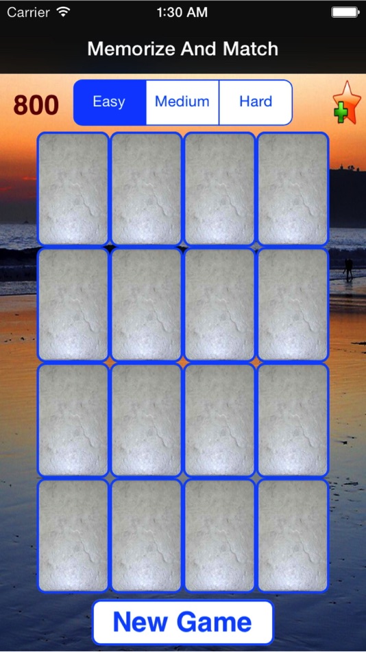 Memorize and Match - 1.2 - (iOS)