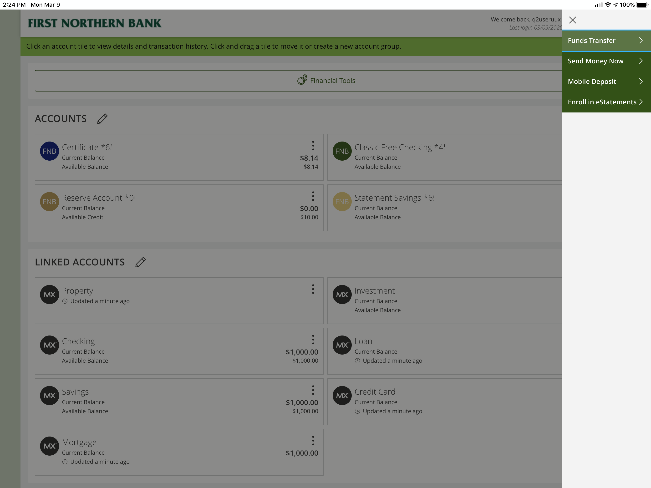 First Northern Mobile Banking screenshot 8