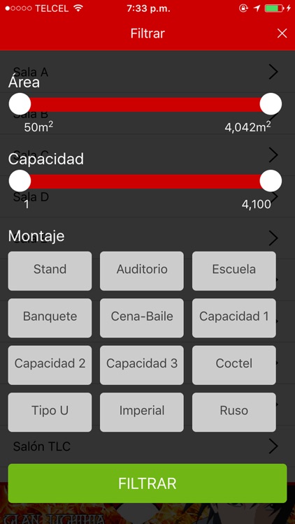 Events in Cintermex screenshot-3
