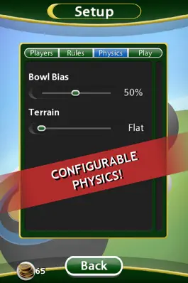 Game screenshot Virtual Lawn Bowls apk