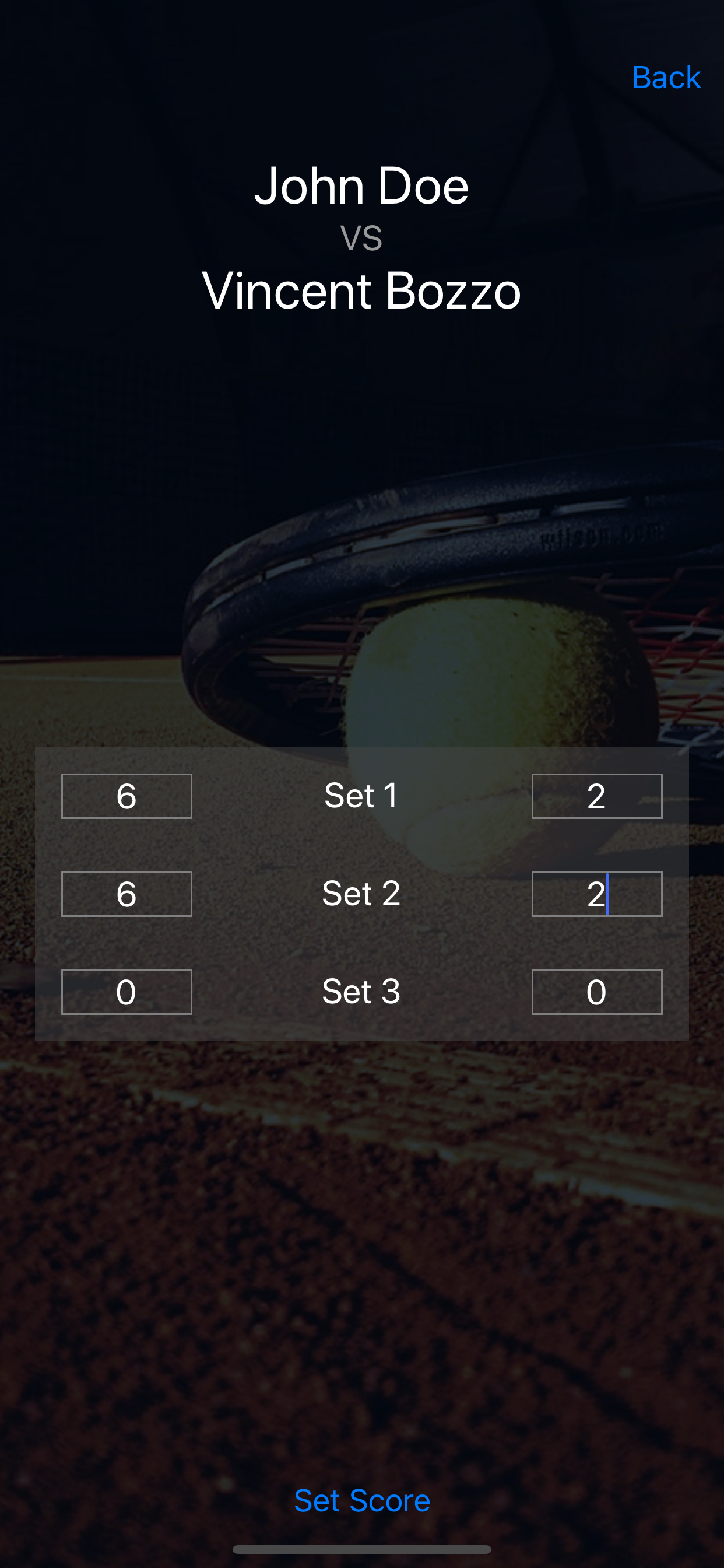 TennisMatch