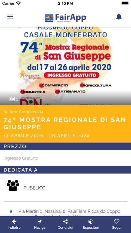 FairApp... e la fiera continua screenshot-3