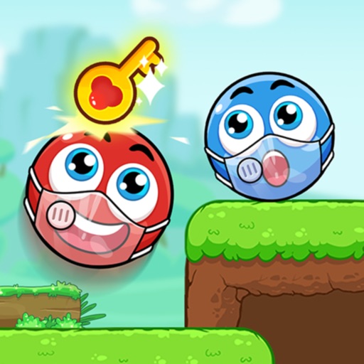 Red and Blue: Ball Heroes Icon