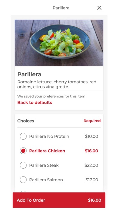 Novecento app Screenshot
