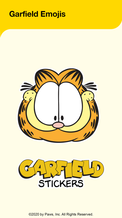 Screenshot #1 pour Garfield Emojis