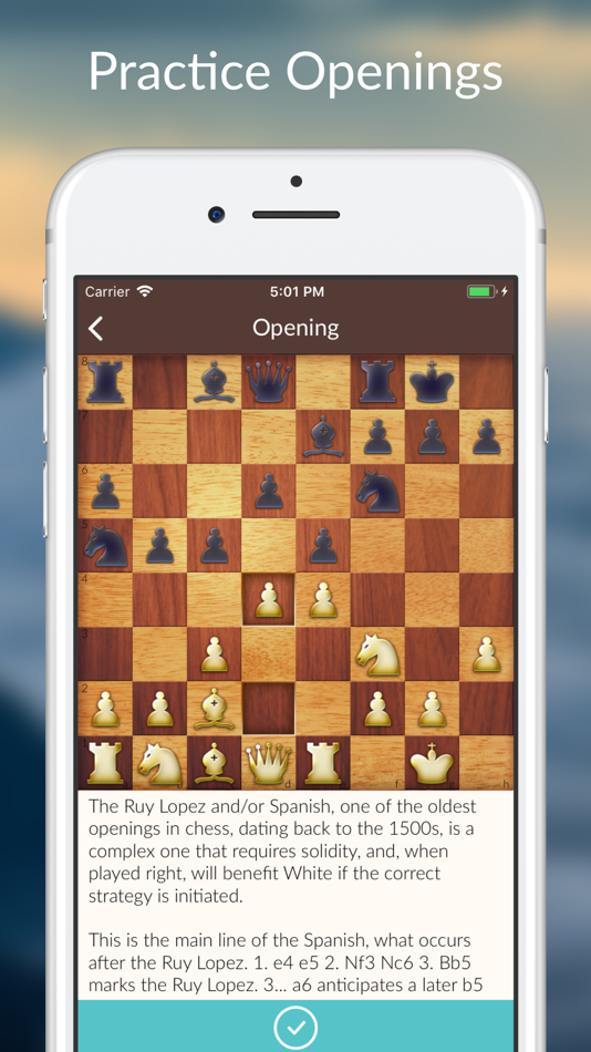 #5. Chess Tactics and Lessons (iOS) Podle: Lockwood Productions, LLC