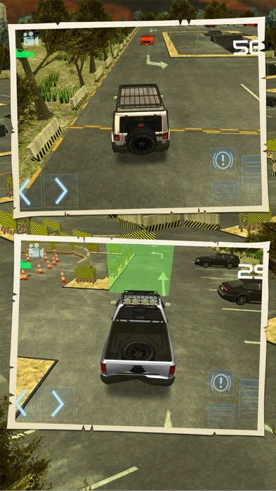 Traffic Jeep Driving Parking Screenshot