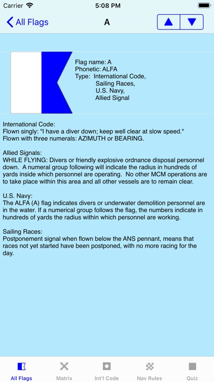 Signal Flags Info screenshot-6
