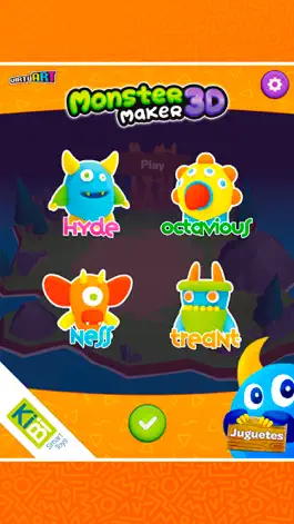 Game screenshot Monster 3D Maker hack