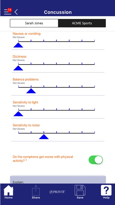 PRIVIT: Health Profiles Screenshot