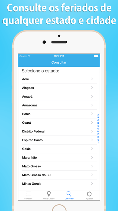 iFeriados Screenshot