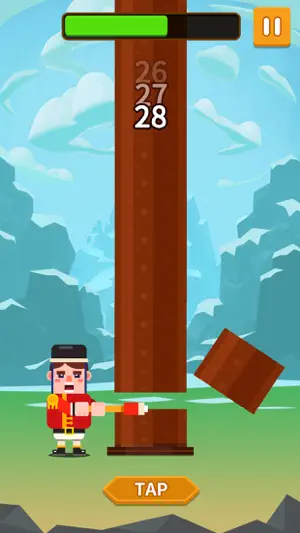 Pixel Lumber Master screenshot 1
