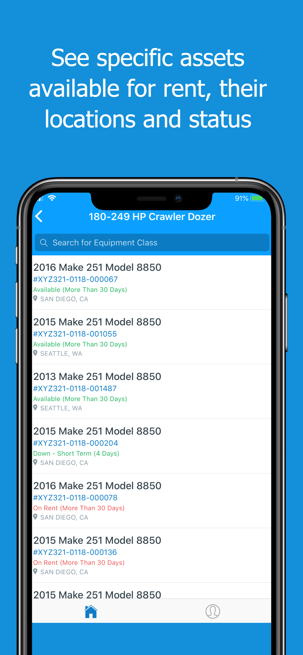 Rouse Rental App