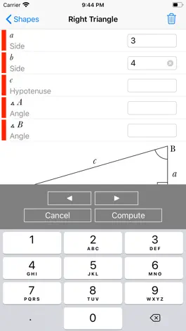 Game screenshot Geometry Calculator++ apk