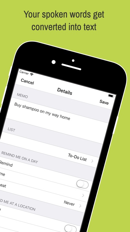 Voice To-Do