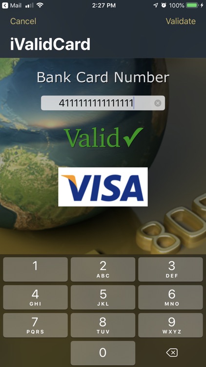 iValidCard