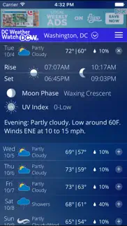 dcw50 - dc weather watch iphone screenshot 3