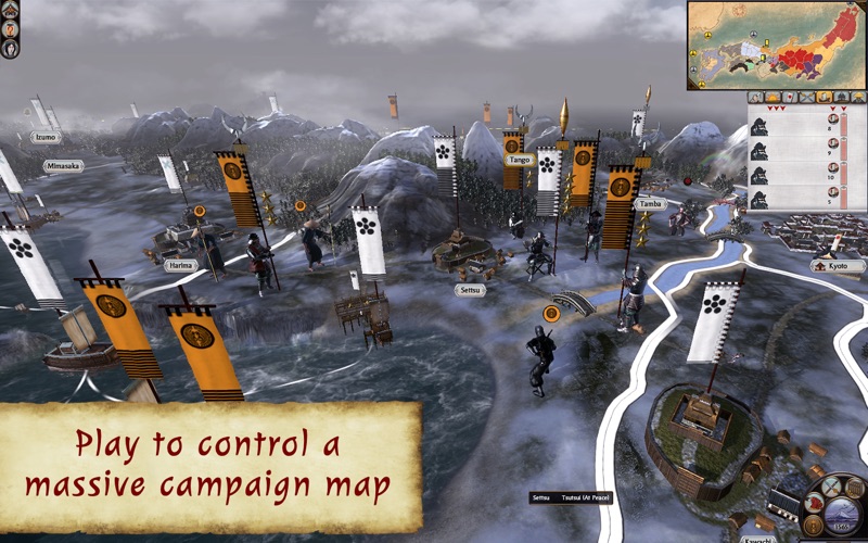 total war: shogun 2 iphone screenshot 4