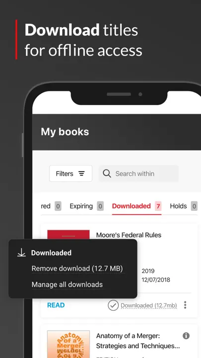 LexisNexis® Digital Library iPhone-skjermbilde 5