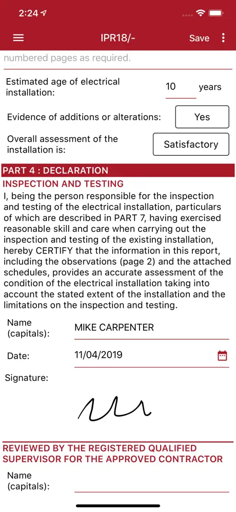 Clik Cert Electrical