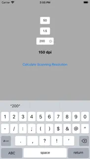 halftone scanning resolution iphone screenshot 1