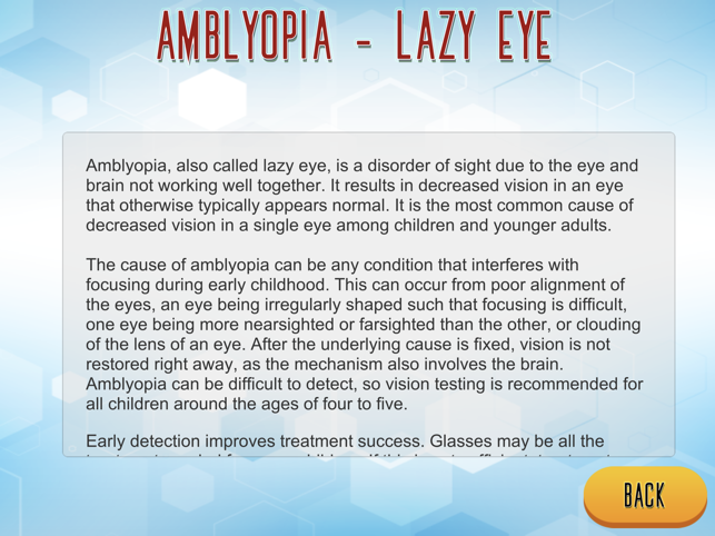 ‎Amblyopia - Lazy Eye Screenshot