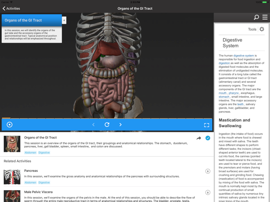 Gale Interactive Human Anatomy app screenshot 3
