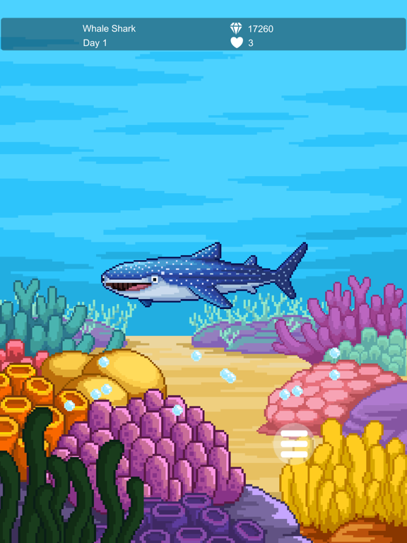Shark -  Grow with a tap iPad screenshot