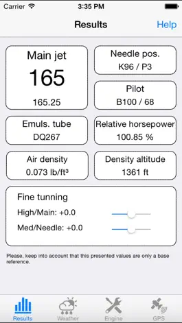 Game screenshot Jetting for IAME KZ Kart mod apk