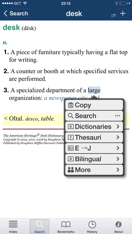 American Heritage® Desk screenshot-3