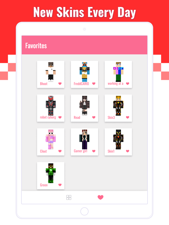 Screenshot #6 pour Skins Garderob for Minecraft ™