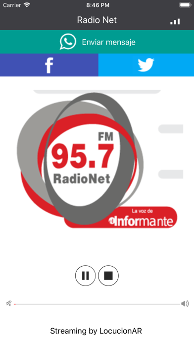 Radio Net 95.7 screenshot 2