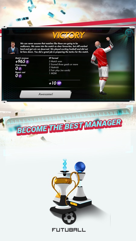 Futuball - Football Manager screenshot 4