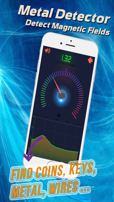 Metal Detector & Magnetometer screenshot 4