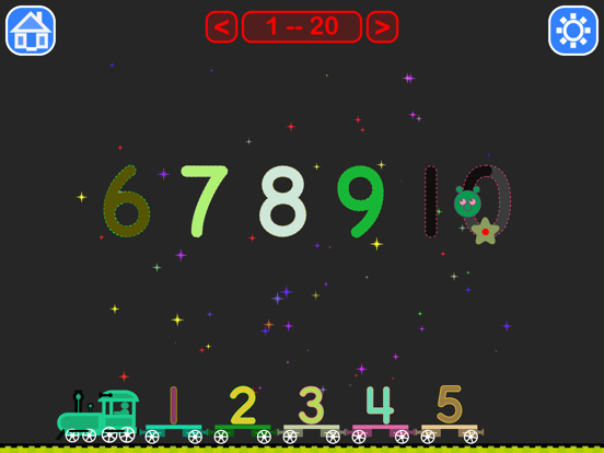 Counting Train iPad screenshot 5 - Education app