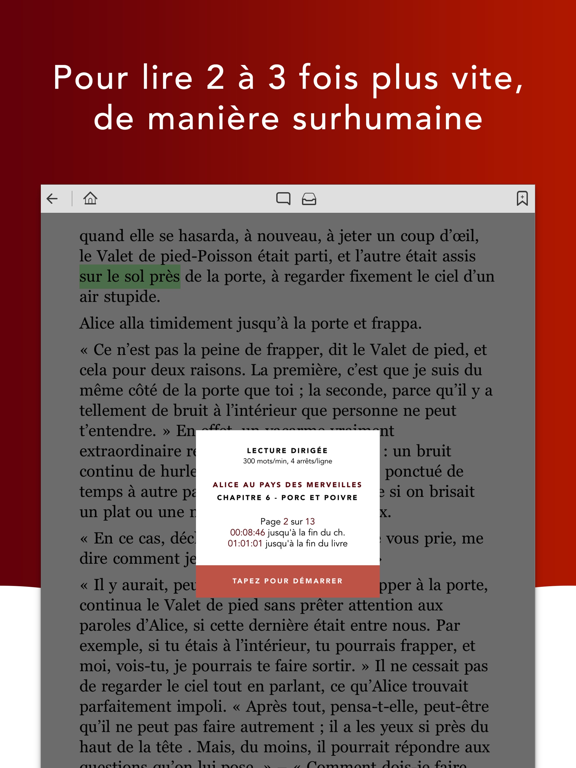 Screenshot #5 pour QuickReader - Lecture Rapide