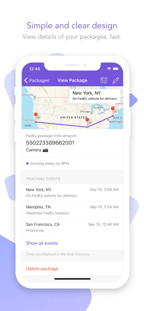 OneTracker - Package Tracker